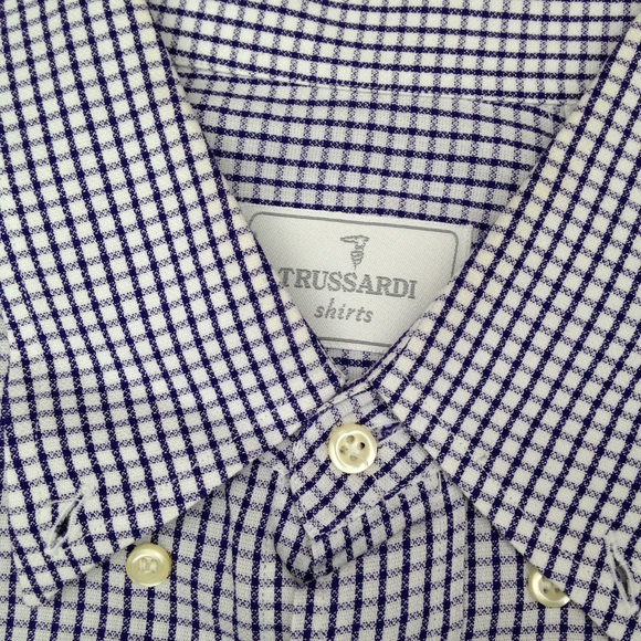 men's Trussardi shirt, size 41/16 - Picture 2 of 6